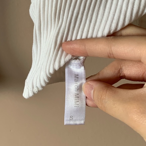 🤍3 for $20🤍~GARAGE, YESSTYLE, SHEIN white tops - Picture 4 of 6